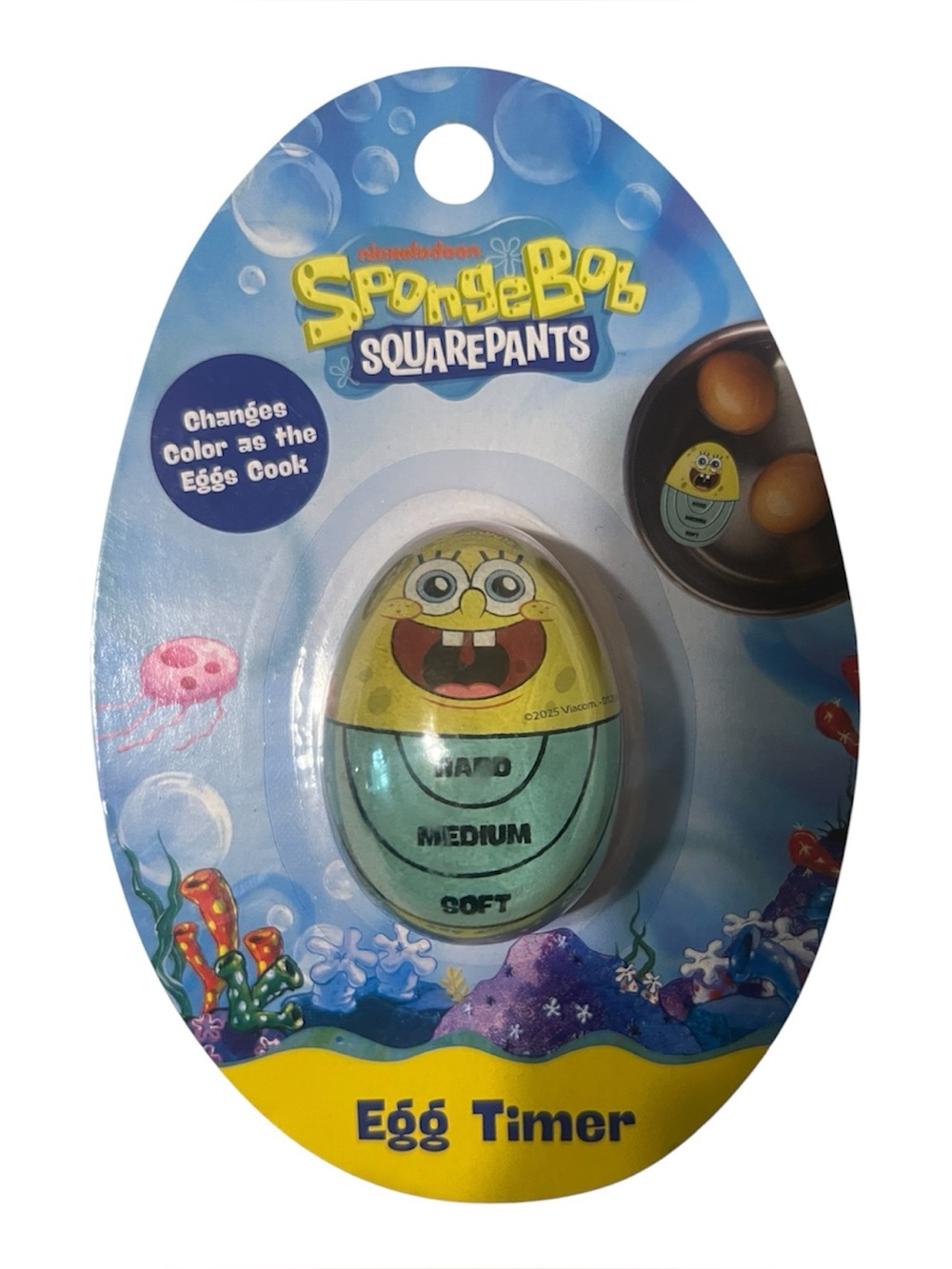 SpongeBob SquarePants Yellow & Light Blue Egg Timer